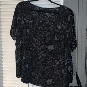 Halloween Goth Esoteric Print Too